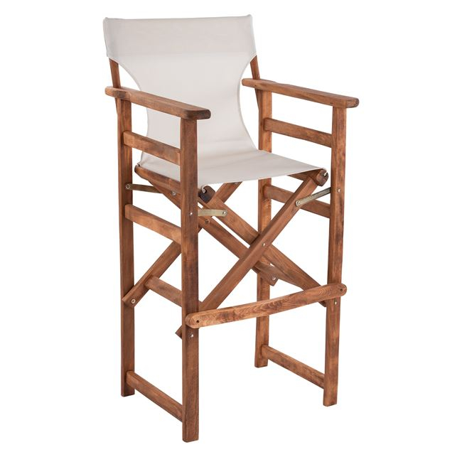 Бар стол, HM10374, Кремав, Пластмаса