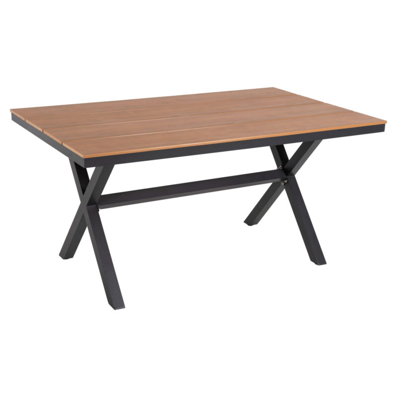 Маса, TAWNEE, Антрацит, Polywood, 150х89см.