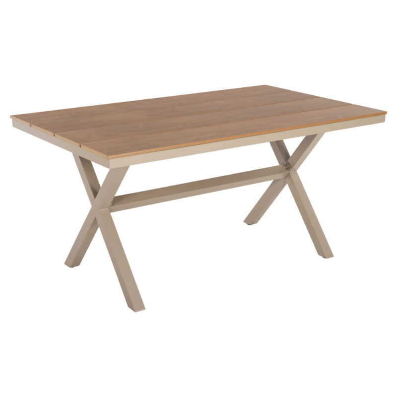 Маса, Tawnee, Шампанско, Polywood, 150х89см.