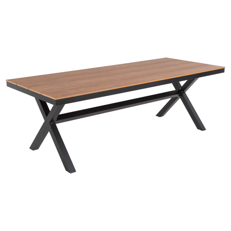 Маса, Tawnee, Антрацит, Polywood, 219.5х89.5х73см.