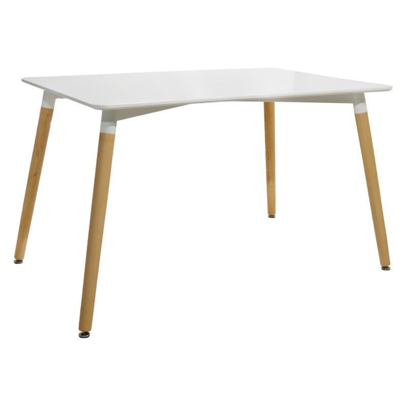 Маса, MINIMAL, Бял, Мдф