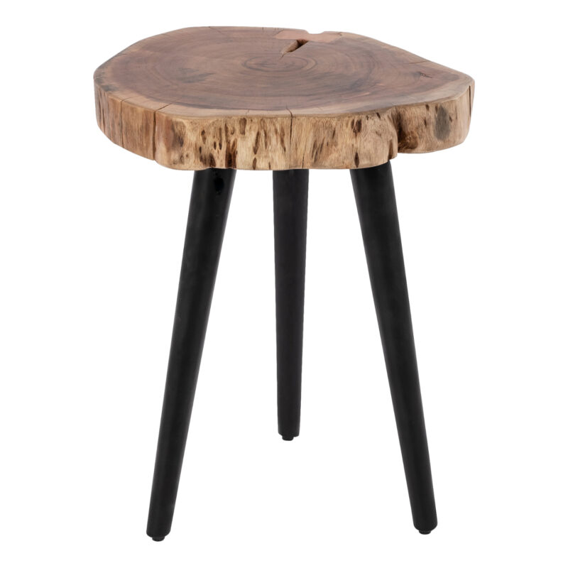 Маса, ACACIA TABLE, Натурален, Дърво, 40х40х49см.