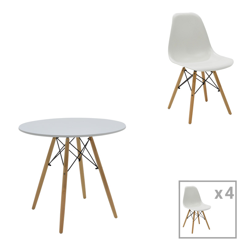 Трапезен комплект, Julita, 80х80х73см.