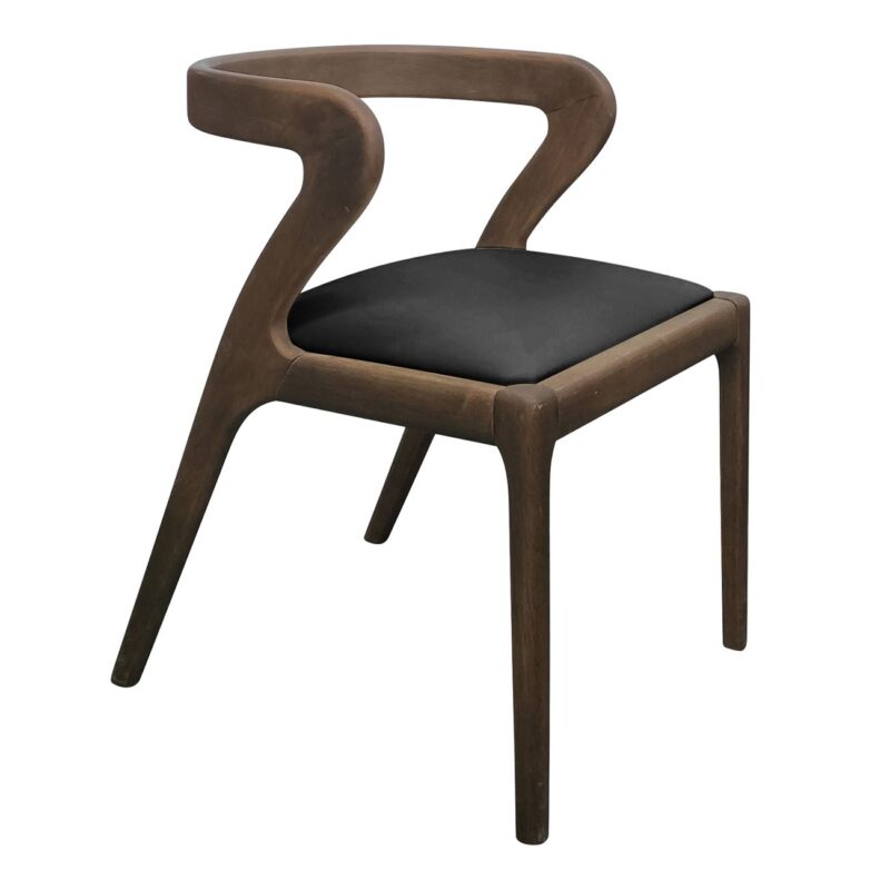 Стол, AVERY, Орех, Дърво, 50х55х72см.