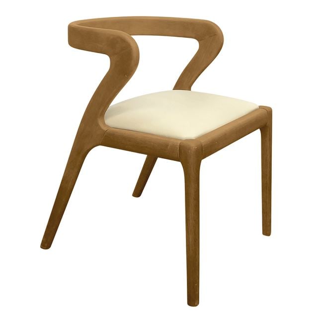 Стол, AVERY, Натурален, Дърво, 50х55х72см.