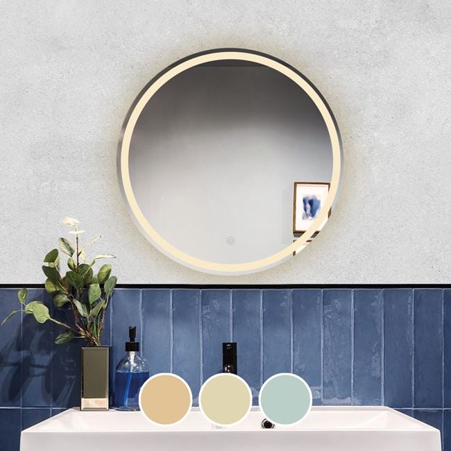 Огледало, LED-2, Прозрачен, Стъкло