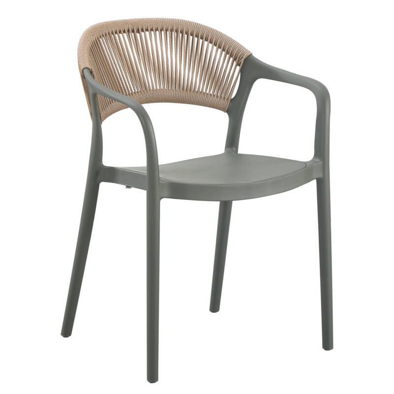 Фотьойл, HM6155.05, Бежов, Въже, 56.5х53х80см.