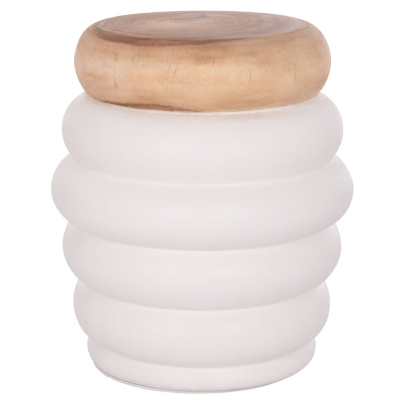 Маса, PUFFAT, Натурален, Дърво, 45х45х46см.