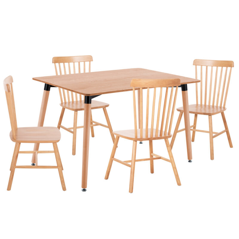 Трапезен комплект, LUCIEN, Натурален, Мдф