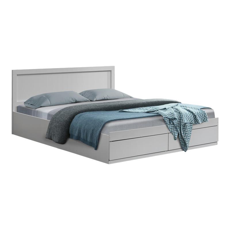 Легло, Olympus, Бял, Мдф, 160х200см.