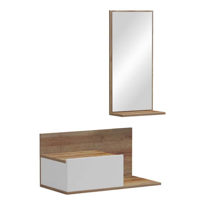 Мебели за антре, Miranda, Дъб, Пдч, 60х30х89.5см.