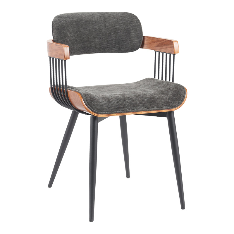 Фотьойл, Cameo, Сив, Текстил, 53х49.5х75.5см.