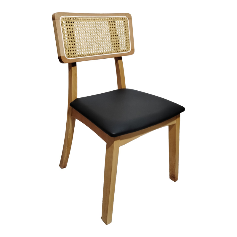 Стол, Renna, Натурален, Дърво, 48х52х79см.