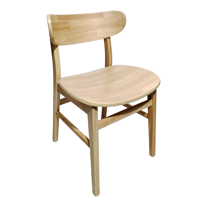 Стол, Lumnia, Натурален, Дърво, 46х50х76см.