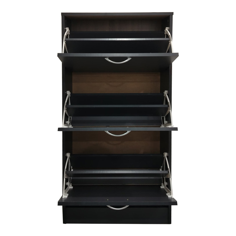 Шкаф за обувки, Savaz, Антрацит, Пдч, 60х24х114см. Шкаф за обувки, Savaz, Антрацит, Пдч, 60х24х114см. - Image 2