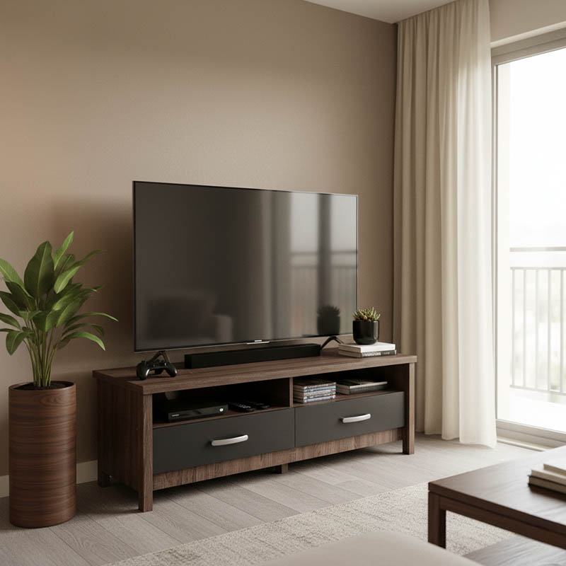 ТВ шкаф, Podizor, Дъб, Пдч, 120х45х42.5см.