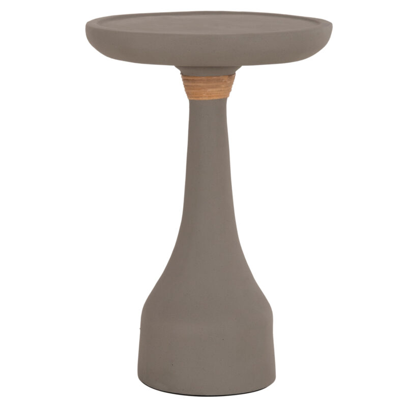 Маса, HM18170.03, Сив, Цимент, 41х41х62см.