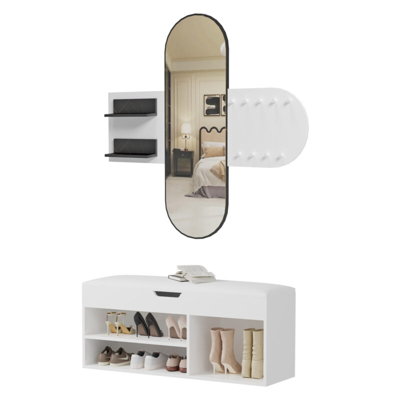 Входно обзавеждане, Cheryl, Бял, ПДЧ