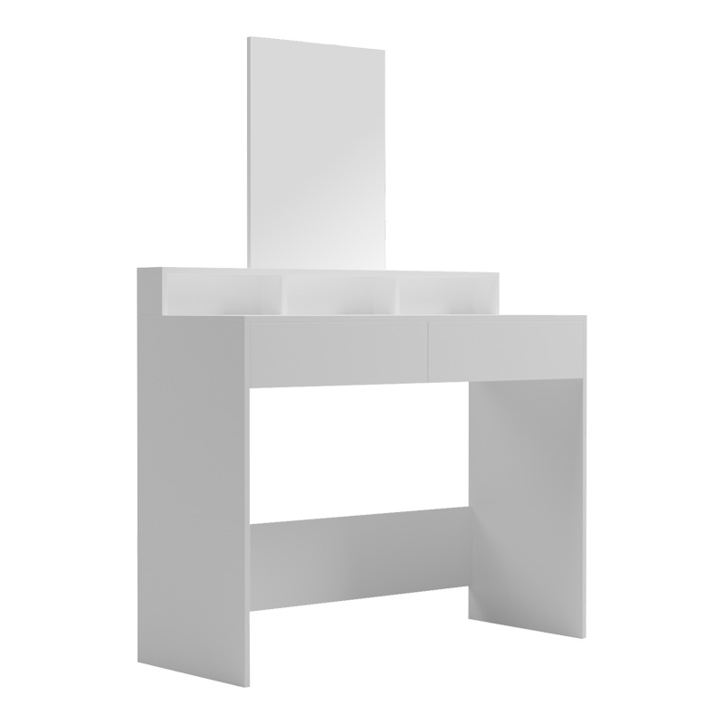 Тоалетка, Frentsel, Бял, Пдч, 100х40х140см.