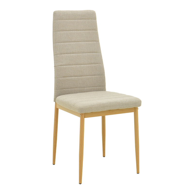 Стол, Бежов, Текстил, Parker, 39.5х48х95см.