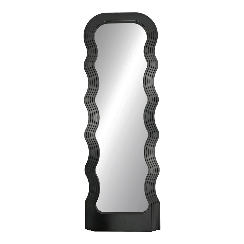 Огледало, Spejo, Черен, Пластмаса, 50х2.8х147.5см.