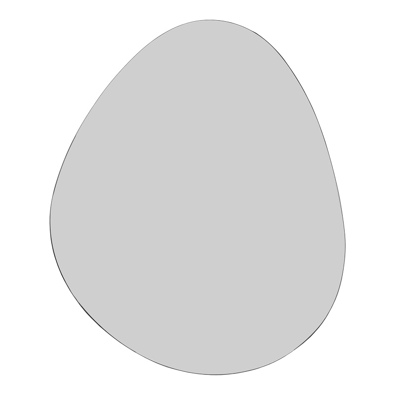 Огледало, Hahoe Inart, Стъкло 60х1х72.5см.