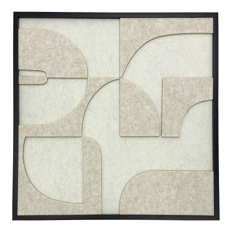 Картина, Jeire Inart, Бял, Мдф, 62х2.5х62см.