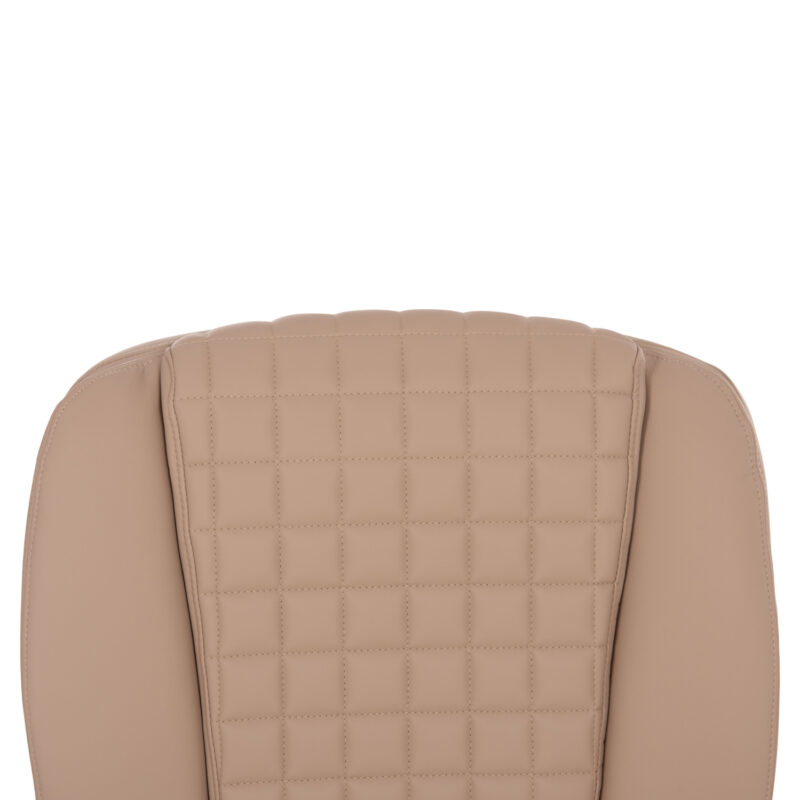 Офис стол, HM1097.07, Кремав, Изкуствена кожа Офис стол, HM1097.07, Кремав, Изкуствена кожа - Image 5