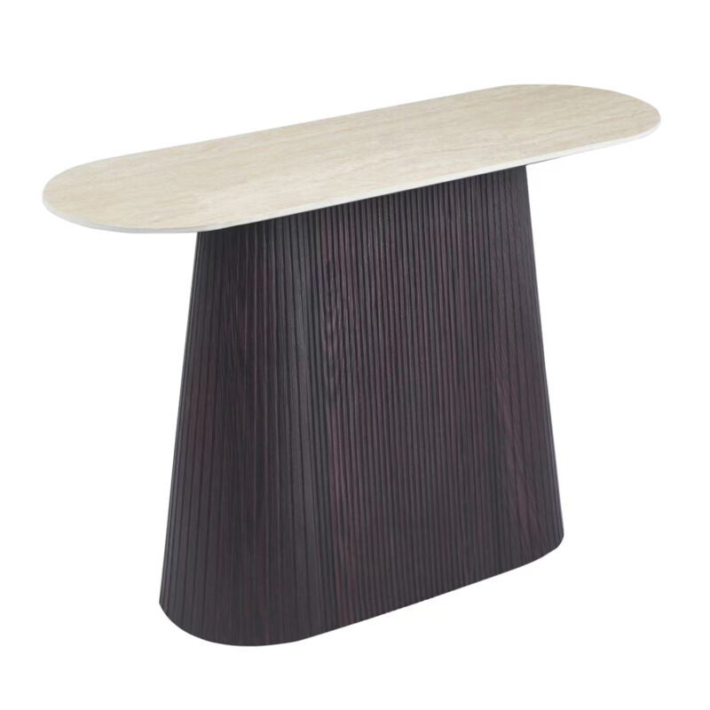 Конзола, HM18323, Орех, Мдф, 120х40х77см.