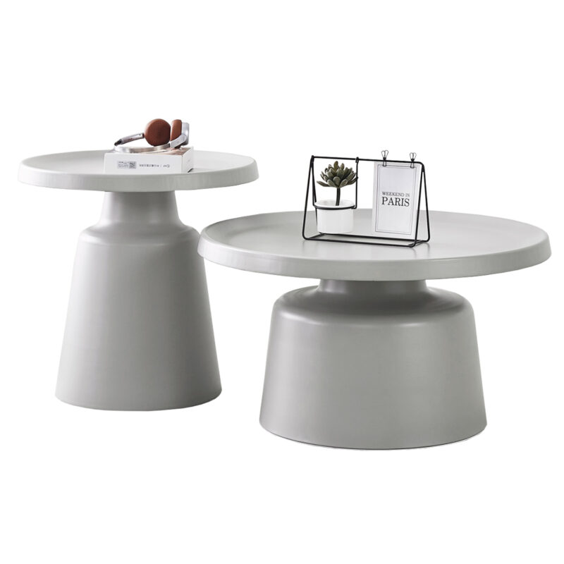 Холни маси, HM18304.03, Сив, Метал, 50х70см.