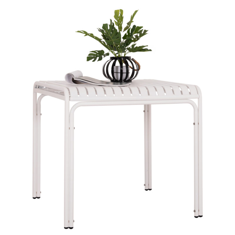 Маса, Rachel, Бял, Алуминий, 80х80х75см.