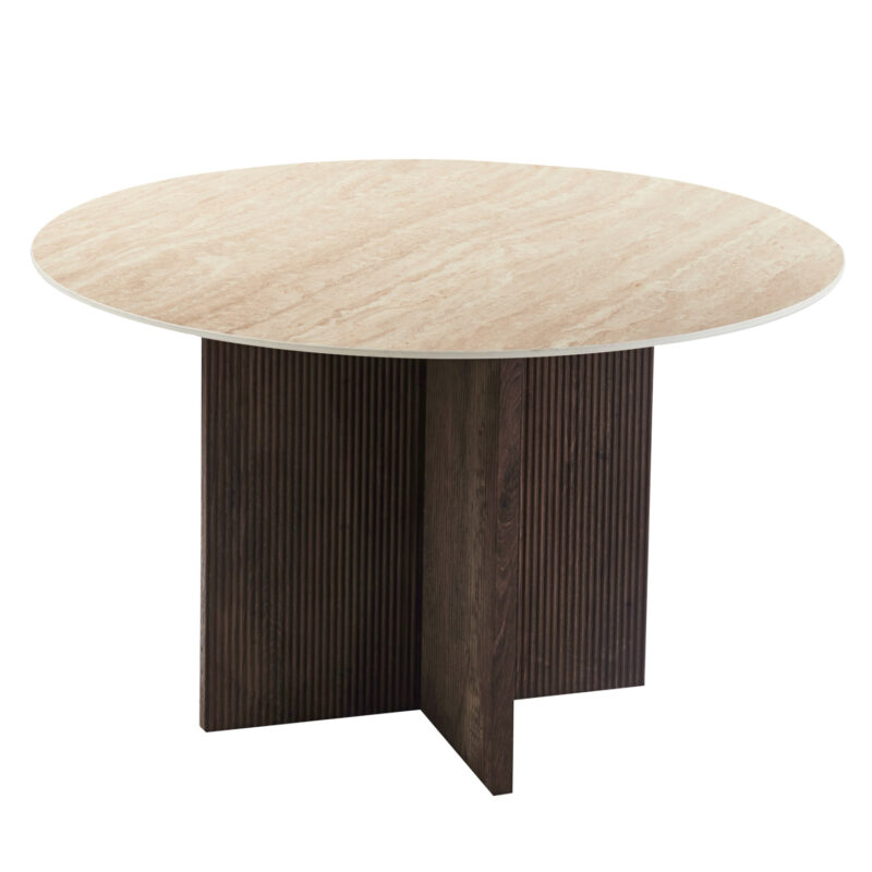 Трапезна маса, HM18331, Орех, Мдф, 120х76см.