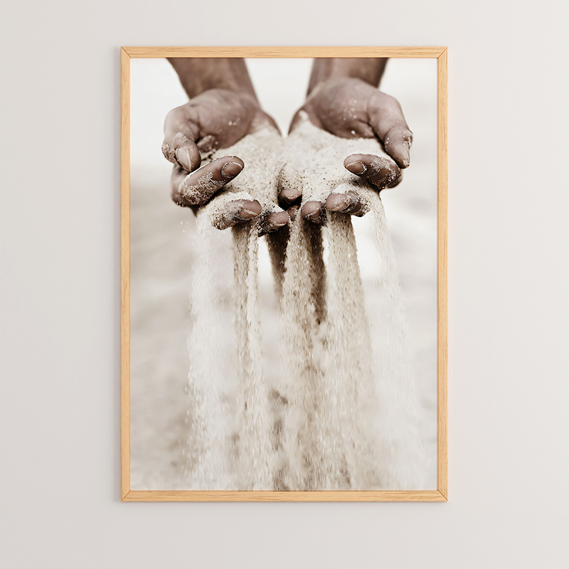 Картина, Ellery, Многоцветен, Дърво, 33х1.5х48см.