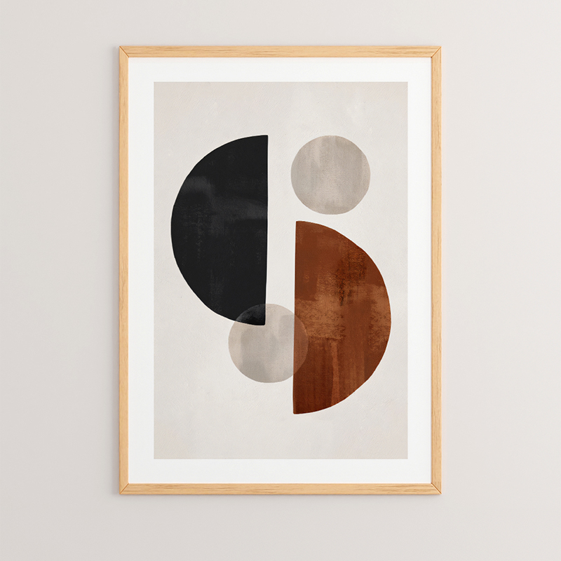 Картина, Cana, Многоцветен, Дърво, 33х1.5х48см.