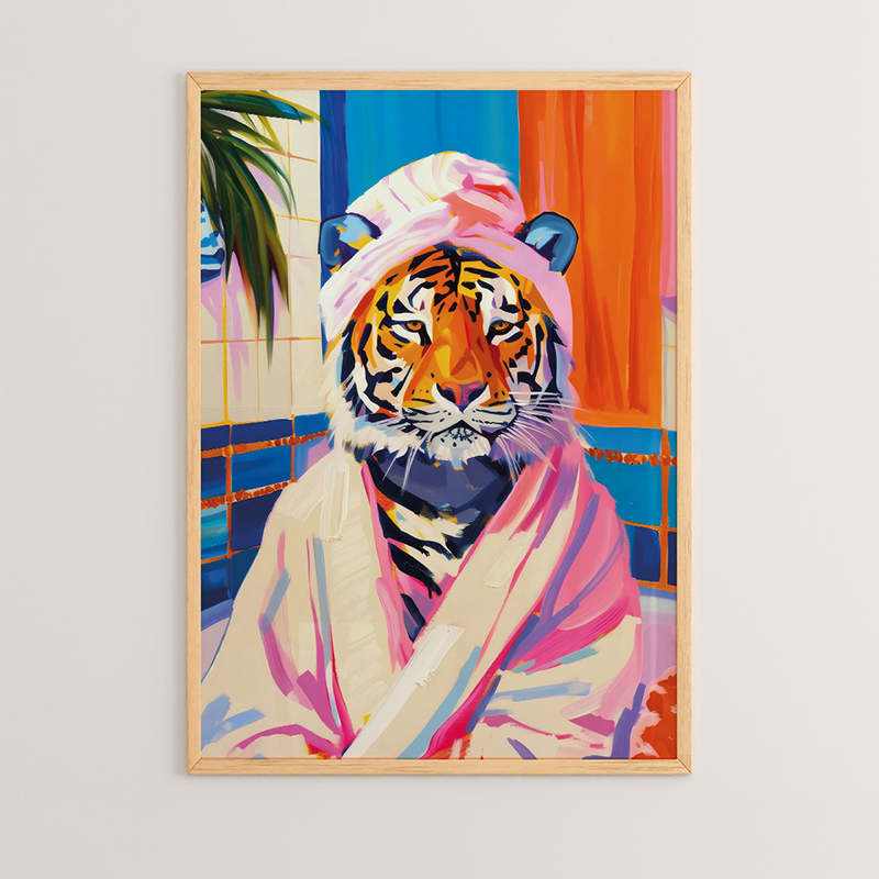 Картина, Olenth, Многоцветен, Дърво, 33х1.5х48см.