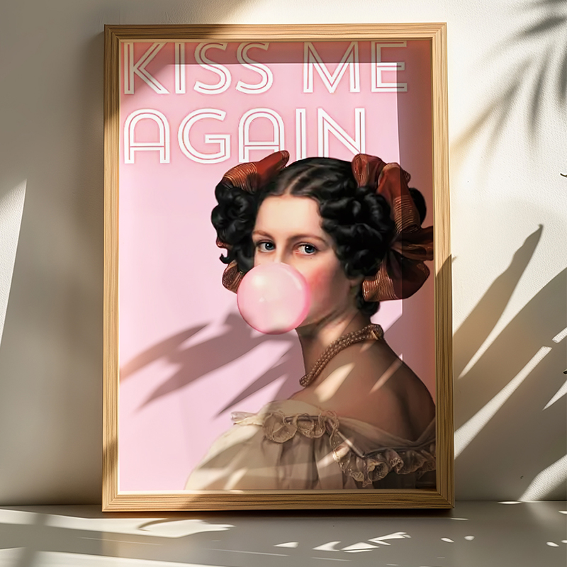 Картина, Kister, Многоцветен, Дърво, 33х1.5х48см.