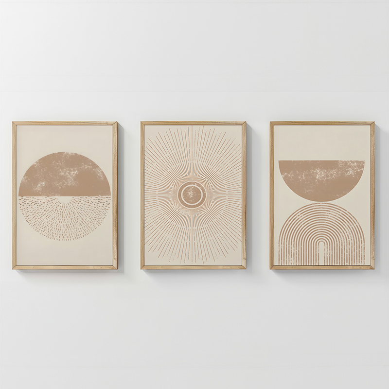 Картина, Varenzy, Многоцветен, Дърво, 33х1.5х48см.