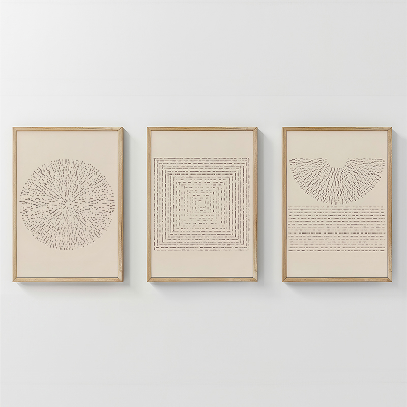 Картина, Fouldy, Многоцветен, Дърво, 33х1.5х48см.