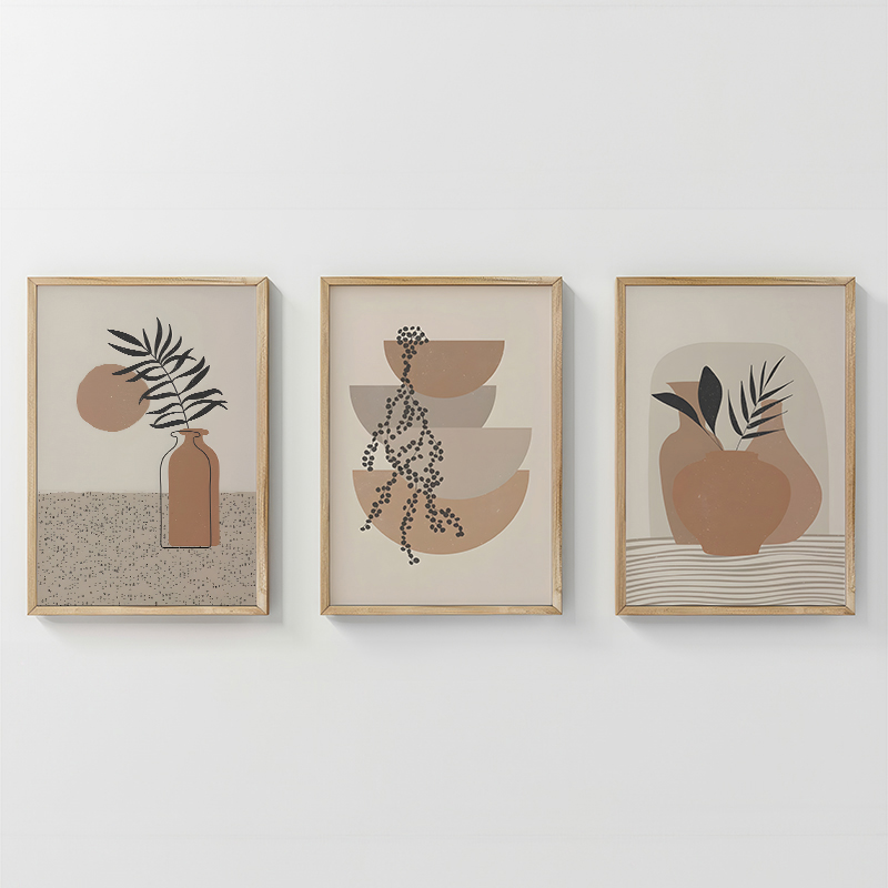 Картина, Derzy, Многоцветен, Дърво, 33х1.5х48см.