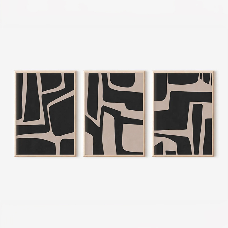 Картина, Jelenta, Многоцветен, Дърво, 33х1.5х48см.