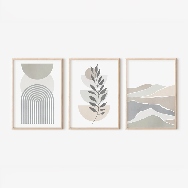 Картина, Werda, Многоцветен, Дърво, 33х1.5х48см.