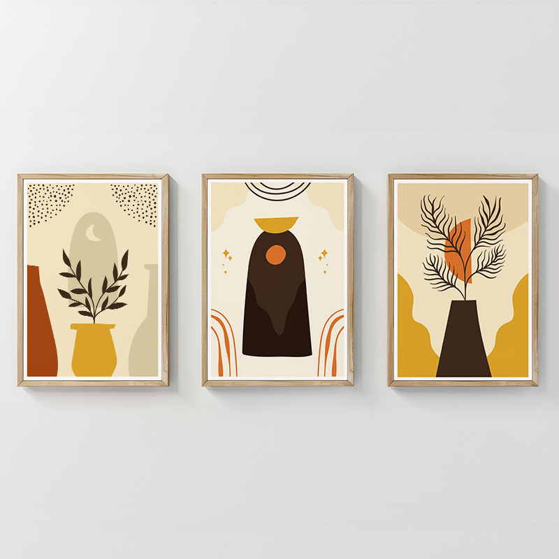 Картина, Caelo, Многоцветен, Дърво, 33х1.5х48см.