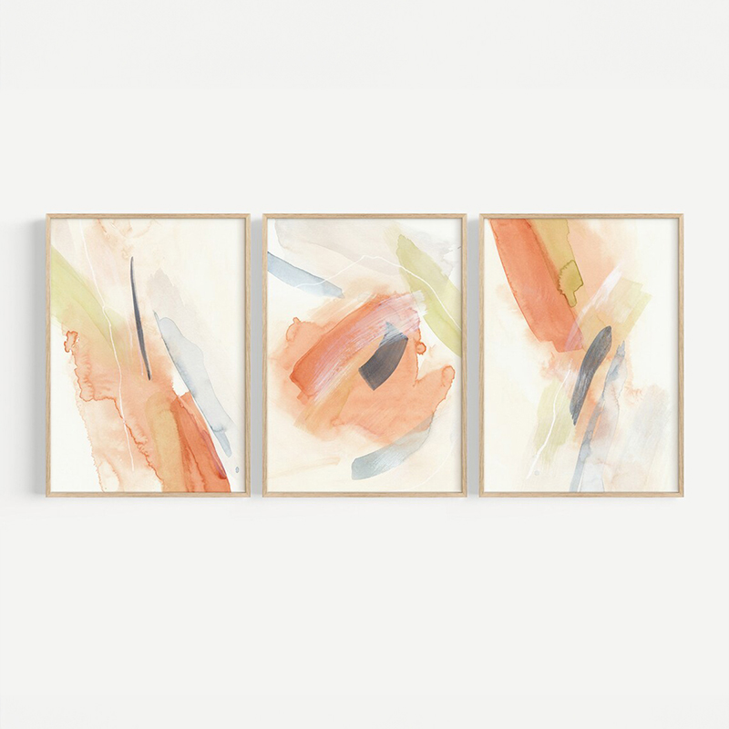 Картина, Coris, Многоцветен, Дърво, 33х1.5х48см.