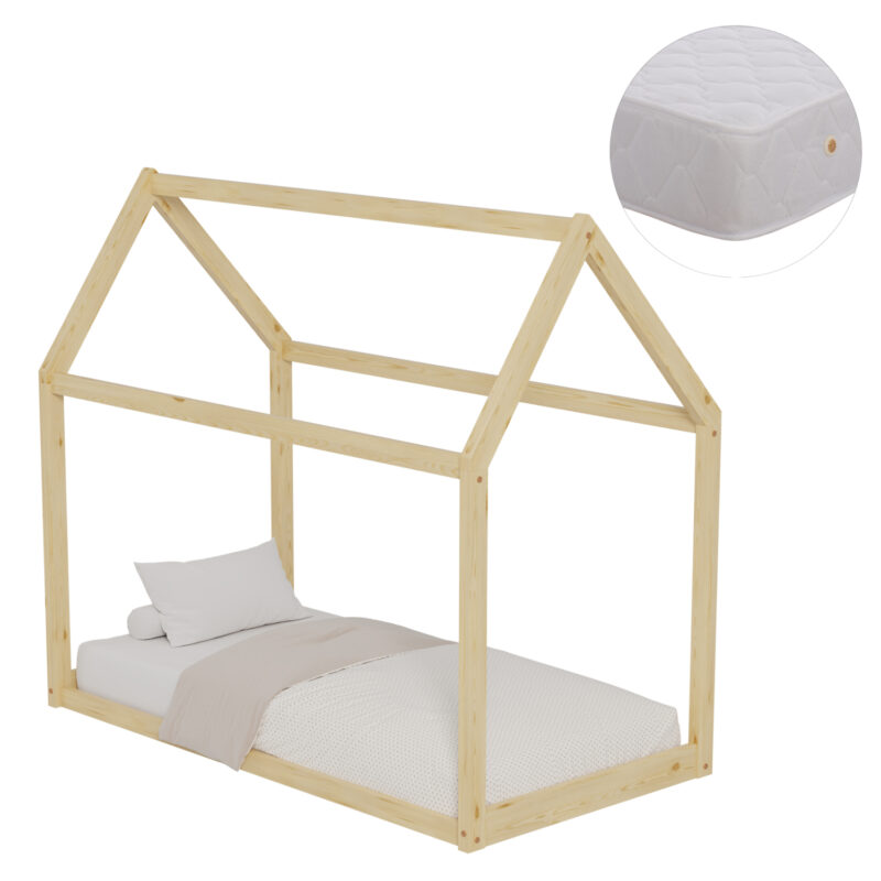 Легло, HM21303, Натурален, Чам, 70х140см.