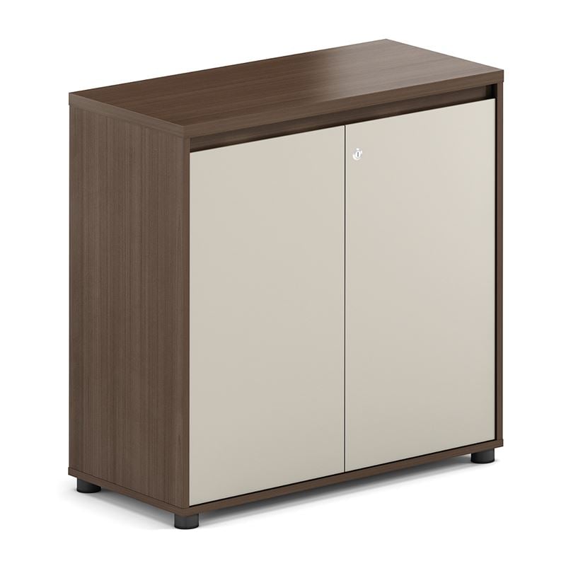 Шкаф, Low Cabinet, Орех, ПДЧ, 80х40х80см.