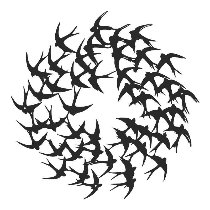 Декорация, Swarm, 50х0.15х50см.