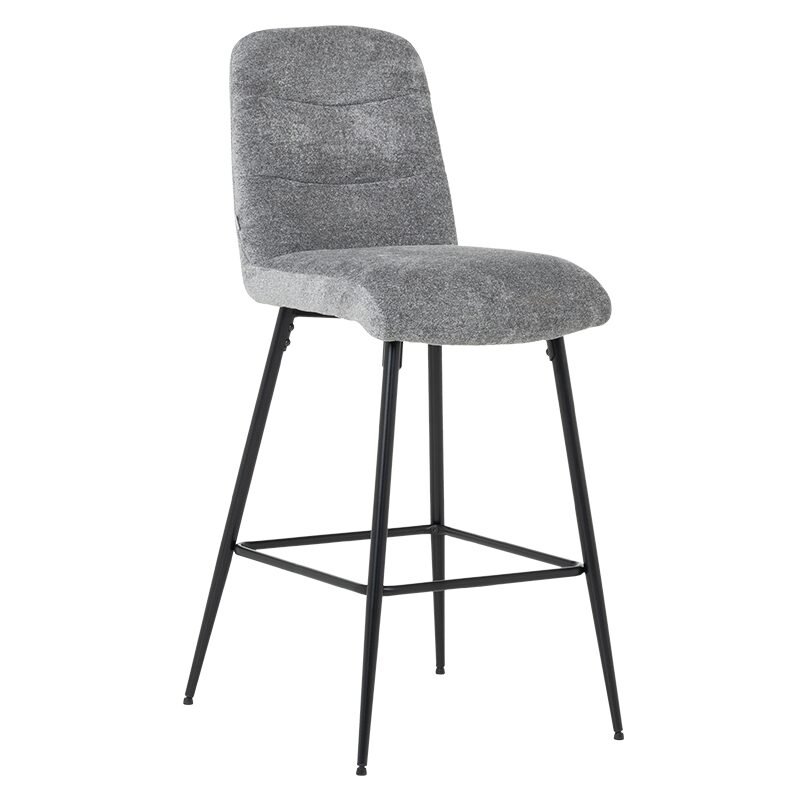 Бар стол ALFORD – светлосив хV