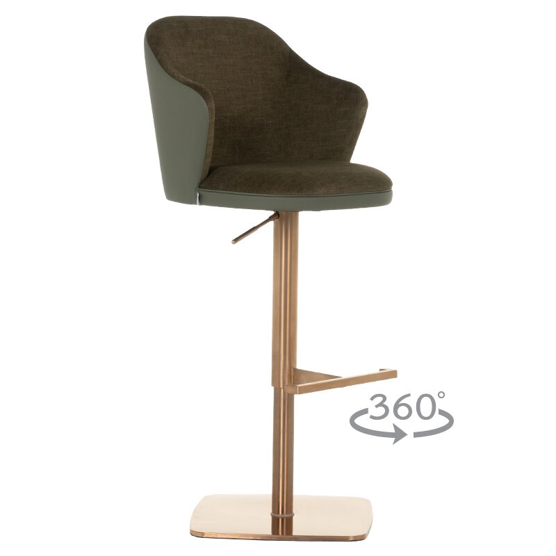 Бар стол BANKET – зелен RG