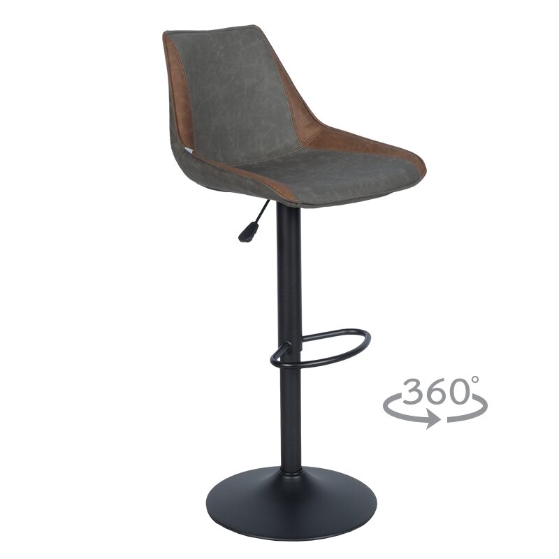 Бар стол GROVE – тъмносив