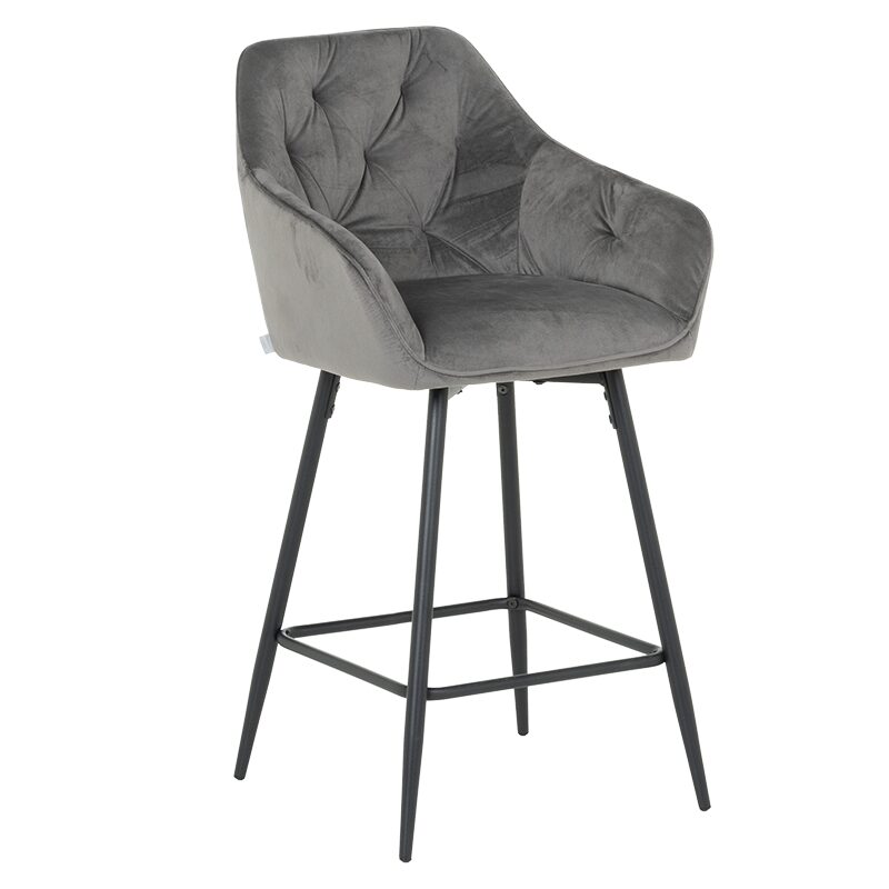 Бар стол LAZIO – сив